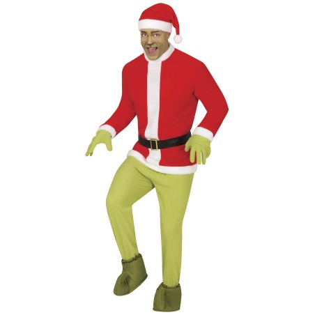 Disfraz El grinch para hombre tallas