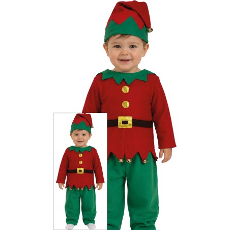 Disfraz elfo bebe 6-12 meses o 1-2 años infantil-El  Informal