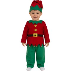 Disfraz elfo bebe 6-12 meses o 1-2 años infantil
