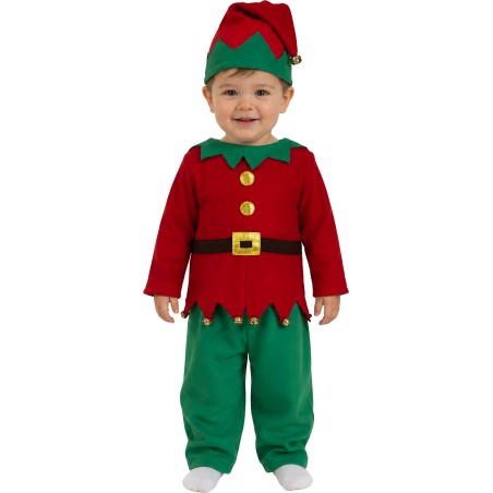 Disfraz elfo bebe 6-12 meses o 1-2 años infantil