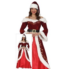 Disfraz Mama Noel elegante para mujer tallas-El Informal Disfraces