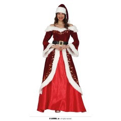 Disfraz Mama Noel elegante para mujer tallas
