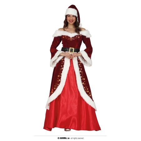 Disfraz Mama Noel elegante para mujer tallas