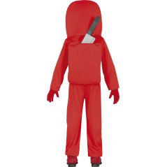 Disfraz Astronauta Among Us rojo para niño . Tus Disfraces Baratos