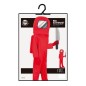 Disfraz Astronauta Among Us rojo para niño