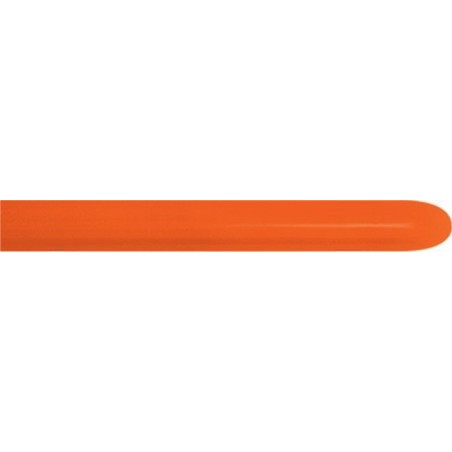 Globo 160 Naranja modelar Sempertex 100 uds 2,5x150 cm