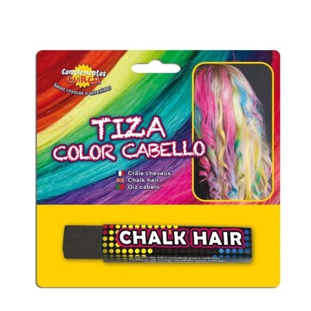 Tiza de color para pintar el pelo negro barra 8435118278935 15601