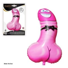 Globo pene rosa para despedidas de soltero/a 77 cm 8435126173710 17371