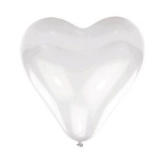 Globos corazon blancos 10 uds 40 cm 194099022705 9908418