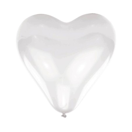 Globos corazon blancos 10 uds 40 cm 194099022705 9908418