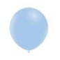 Globos de látex azul pastel mate de  25 uds