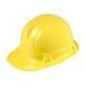 Casco obrero amarillo obra