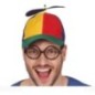 Gorra colores con helice