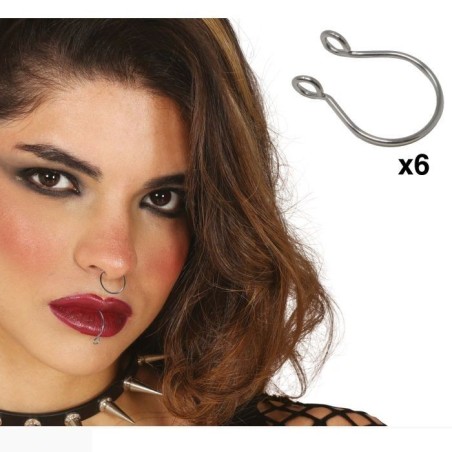 Piercings metalicos 6 uds 8434077272367 27236