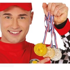 Medallas oro plata y bronce 3 uds 8434077311967 31196