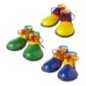 Zapatos payaso deluxe 3 colores surtidos