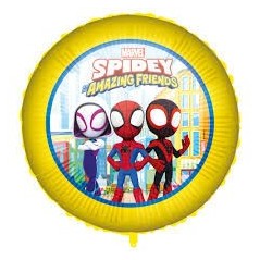 Globos Spidey y amigos 45 cm helio o aire 5201184956700 95670