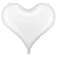 Globo corazon blanco XXL 75x64 cm 5904555005549 FB141 008