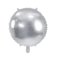 Globo redondo plata metalizado 80 cm 5904555010864 FB178 018