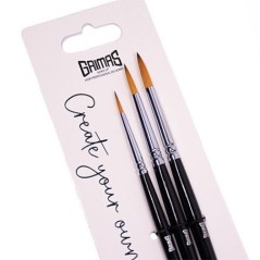 Kit pinceles redondos 2 4 6 grimas 8717277500264 KITPCELESDONDOS