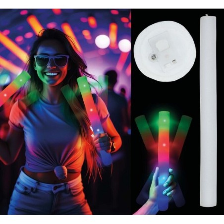 Baston led multicolor palo espuma bodas 8434077273197 27319