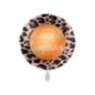 Globo Feliz cumpleaños leopardo 45 cm helio o aire