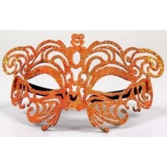 Antifaz veneciano naranja 8423667095677 107398 NARANJA