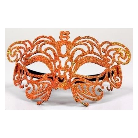 Antifaz veneciano naranja 8423667095677 107398 NARANJA