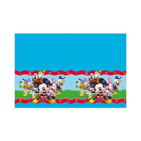 Mantel Mickey Mouse cumpleaños 120x180 cm papel