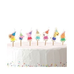 Velas Personajes Peppa Pig 7 uds