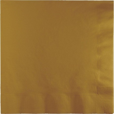 Servilletas oro 20 uds 33 cm