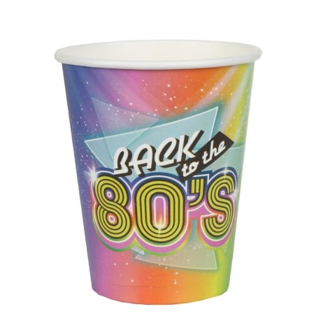 Vasos fiesta anos 80 10 uds 3660380054450 6713 99