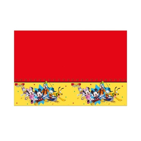 Mantel cumpleaños Mickey Mouse 120x180 cm