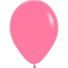 Globo Rosa nuevo de 30 cm serpentex bolsa 12 unidades