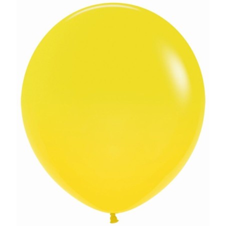 Globos R18 amarillo 15 uds de 45 cm Sempertex