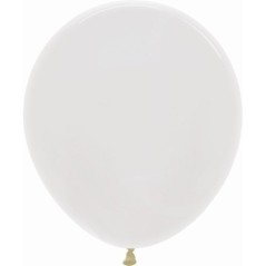 Globos R18 cristal transparente 15 uds de 45 cm Sempertex