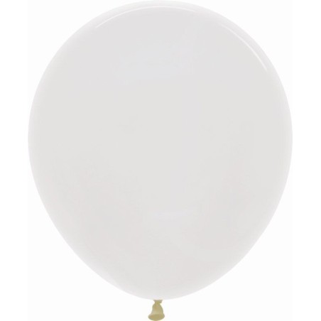 Globos R18 cristal transparente 15 uds de 45 cm Sempertex