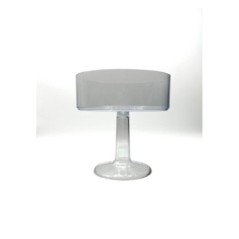 Bowl copa transparente grande 18x17 cm mesa dulce
