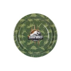 Platos Jurassic World 6 uds 23 cm