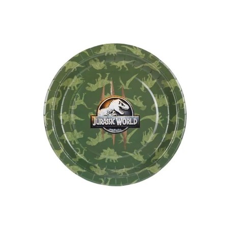 Platos Jurassic World 6 uds 23 cm