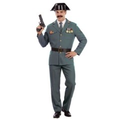 Disfraz guardia civil con medallas para hombre