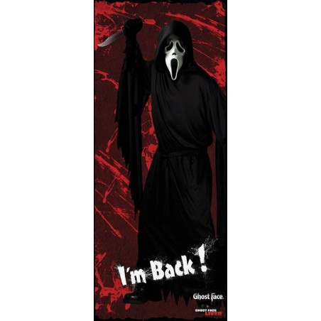 Cubrepuerta Ghost Face original 76x182 cm 71765150453 5960CL