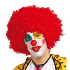 Peluca payaso rizos gigante roja 8435118209014 4381