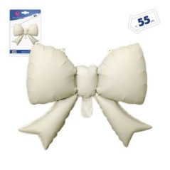 Globos foil lazo beige mate 55x43 cm 8447196176850 17685