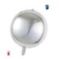 Globo foil bola 4D plata metalizado 63x29 cm