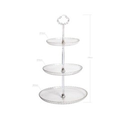 Expositor plastico duro redondo 3 niveles 23+19+13cm 8447196315013 31501