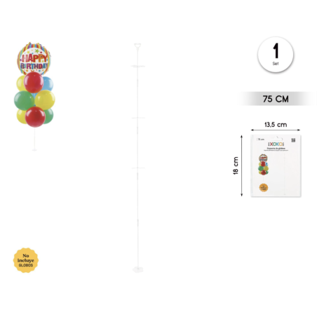 Soporte globos 75 cm 8433584956654 95665