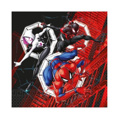 Servilletas Spiderman tela de arana 20 uds 33 cm 5201184973165 97316
