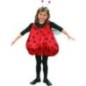 Disfraz mariquita deluxe infantil talla 3-4 años