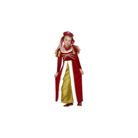 Disfraz princesa real roja medieval talla 5 6 anos 8422562365588 36558